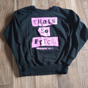 Black and Pink Mean Girls Women's Sweatshirt